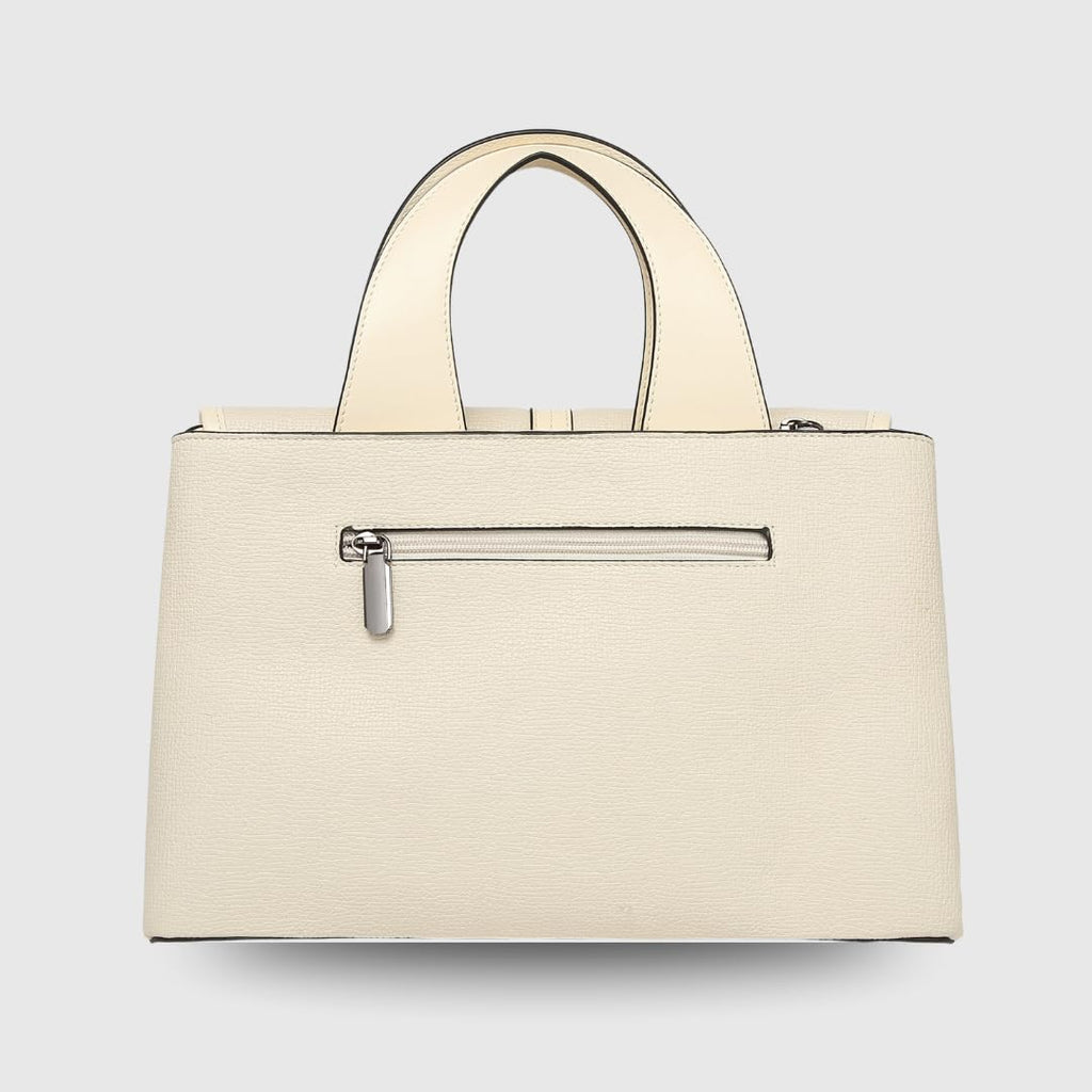 Women's Elegant Top Handle Satchel Handbag with Shoulder Strap