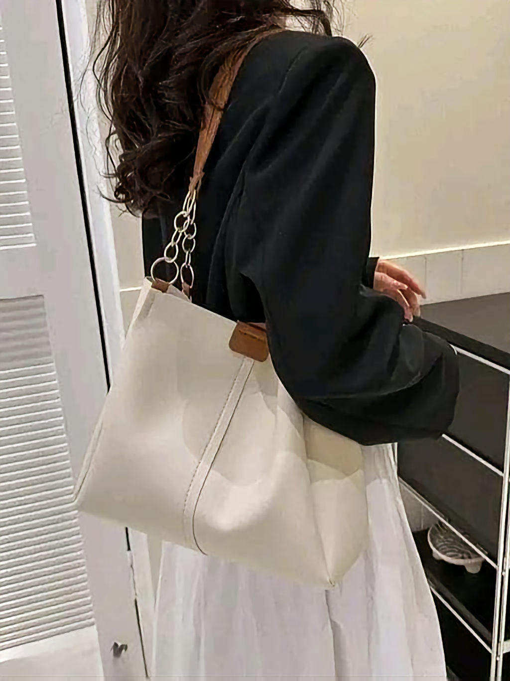 FURIISHII Women’s Shoulder Handbag Stylish Daily Use Purse