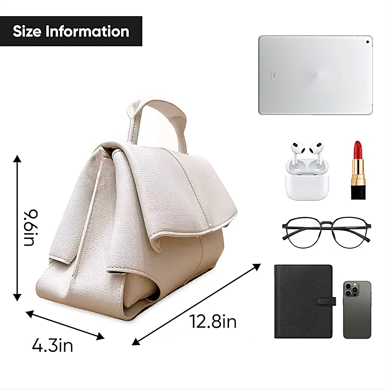 Luxury Handbags for Women Leather Satchel & Top-Handle Designer Bags